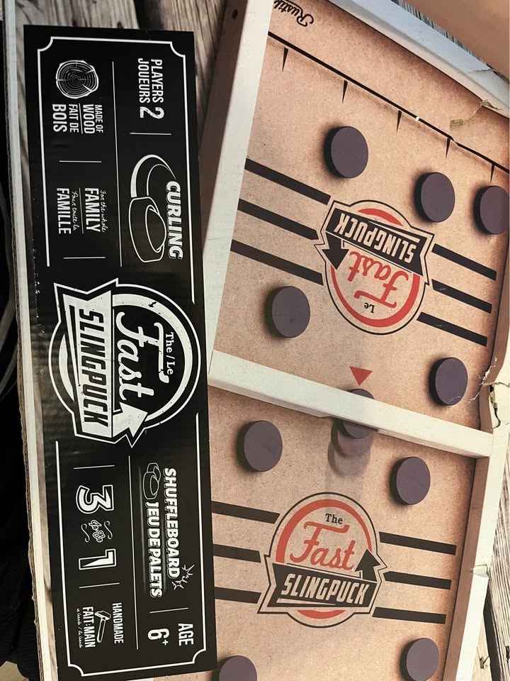 Rustik Slingpuck / Curling / Shuffleboard 3-In-1 Game - photo 2