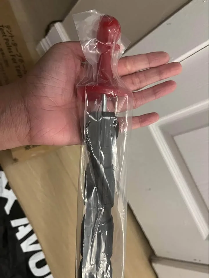 Tarp Poles Heavy Duty Adjustable, 8.7FT Tent Pole Set image indicator(3)