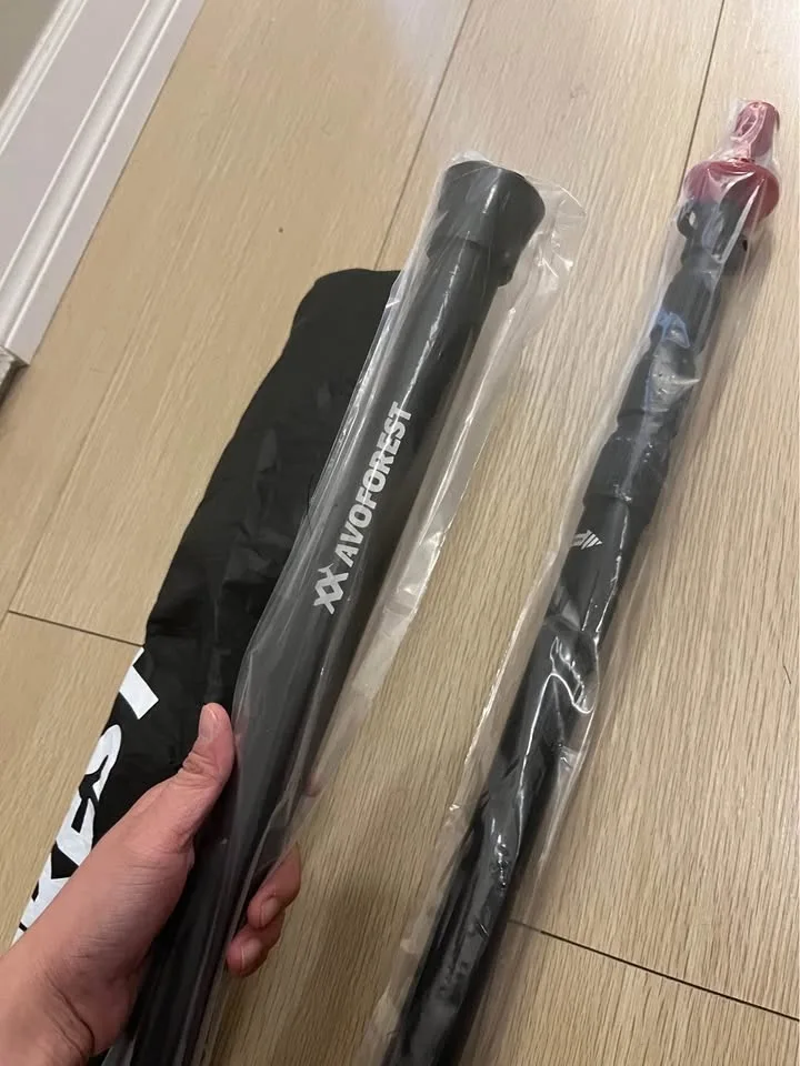 Tarp Poles Heavy Duty Adjustable, 8.7FT Tent Pole Set image indicator(4)