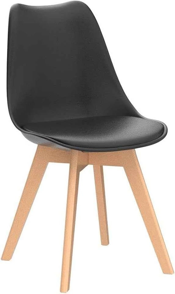 Dining Chairs Set of 3 Mid-Century Modern Lounge Chair P - photo 2