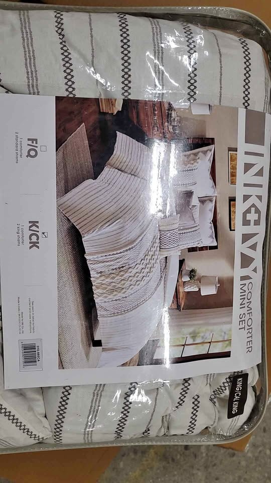 INK+IVY Imani Cotton Duvet Set, King