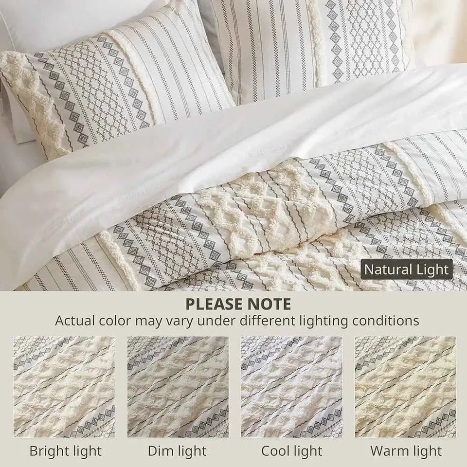 INK+IVY Imani Cotton Duvet Set, King image indicator(2)