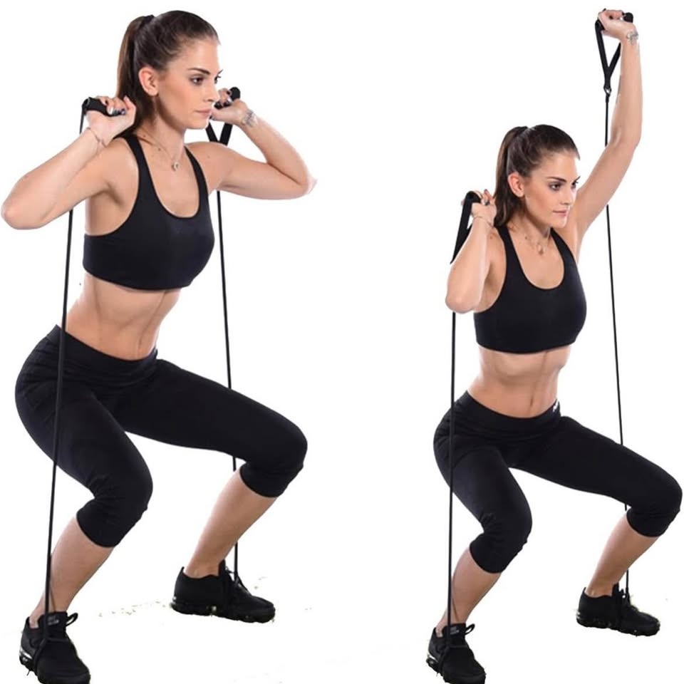 Resistance Band Set,Pull Up Exercise Bands,Yoga,Pilates - photo 5