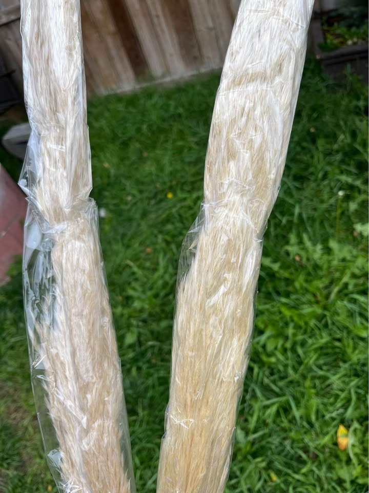 46” 7 pcs Pampas Grass Decor Tall, Natural Pompas Grass... - photo 3
