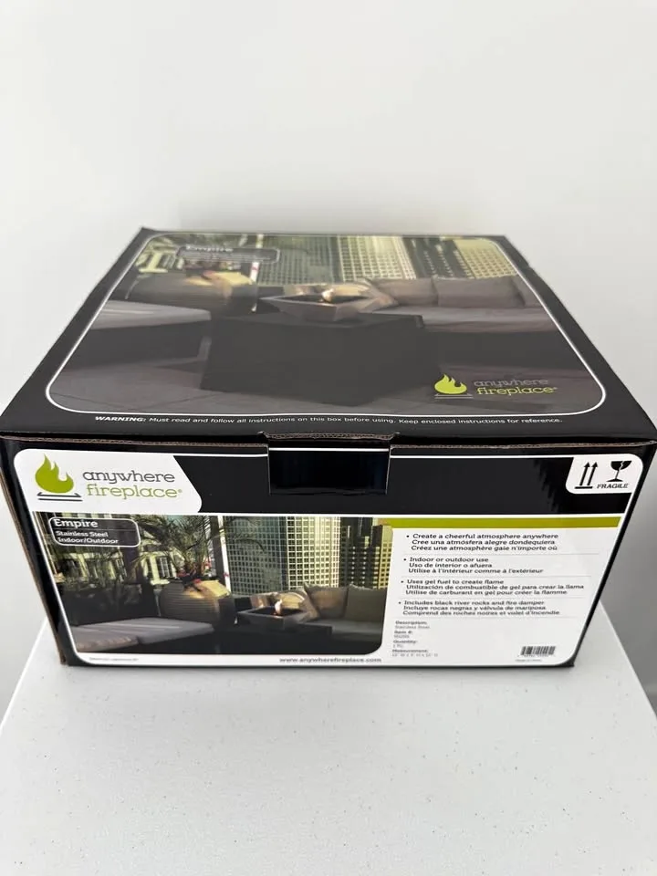 Anywhere Fireplace Table Top Indoor/Outdoor