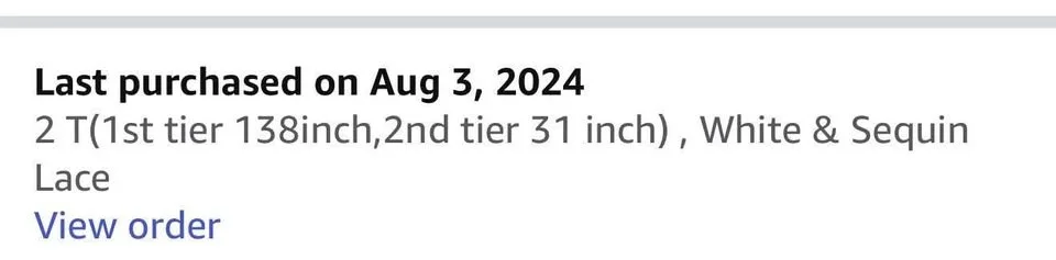 EllieHouse Wedding Veil Cathedral Lace with Comb image indicator(2)