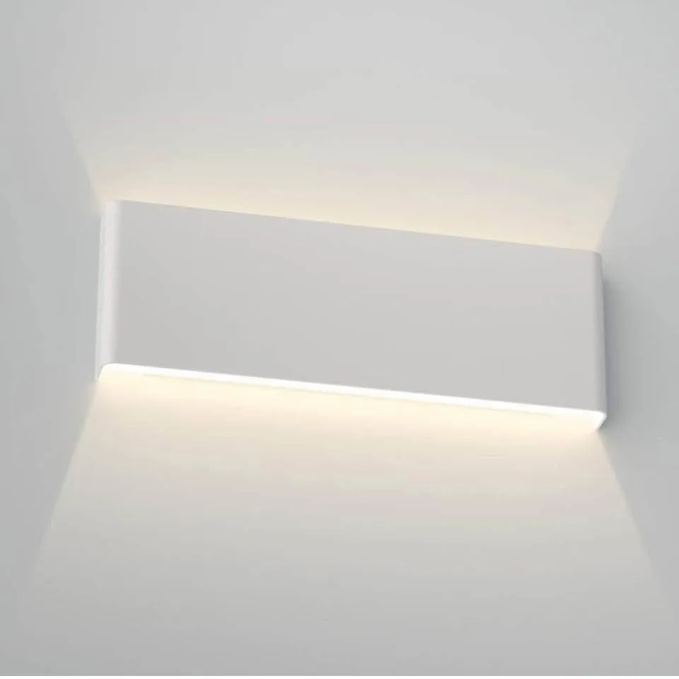 15.75in Matte White Modern LED Vanity Light image indicator(5)