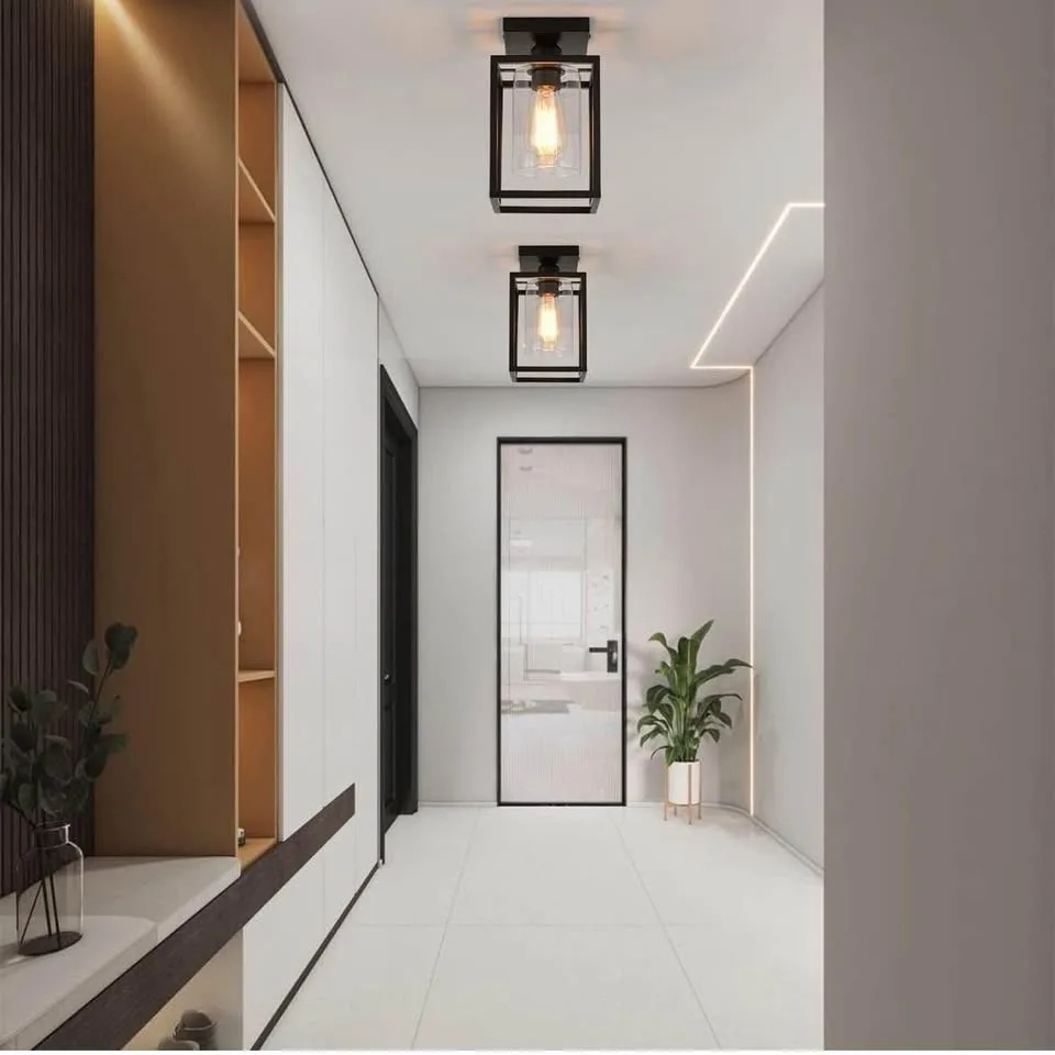 2 Pack Semi Flush Mount Ceiling Light image indicator(6)