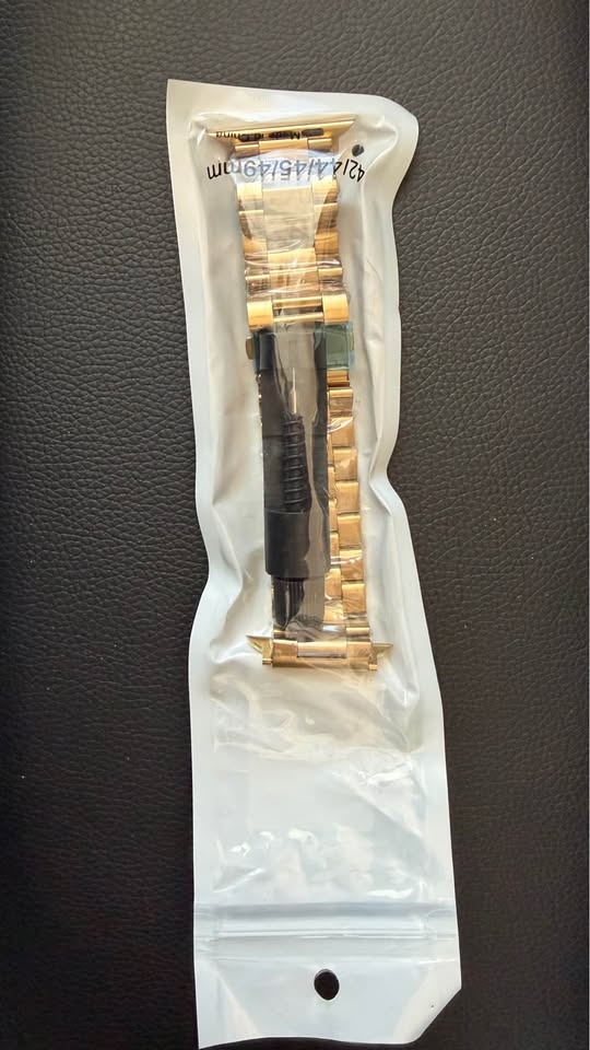 Apple Watch Gold Link Band Size: S10-46 45 44 42 49mm - photo 2