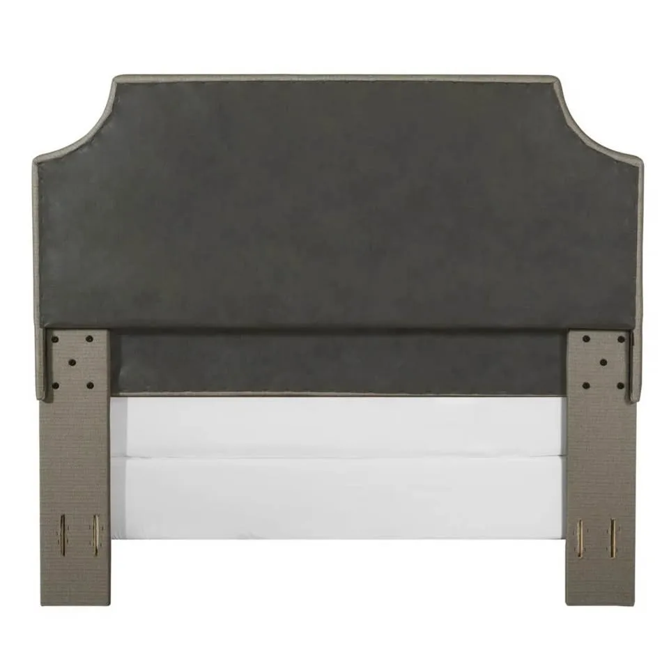 Alcott Hill Cream Stud Queen Size Bed Frame image indicator(6)