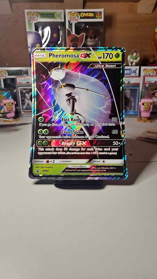 Pheromosa GX JUMBO Pokémon Card – SM66 – Oversize Promo