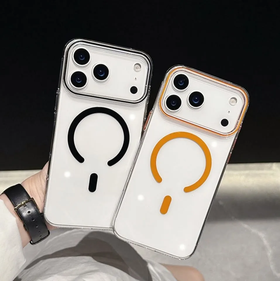 iPhone 17 Pro Max Case Transparent Hard Case - Black image indicator(3)