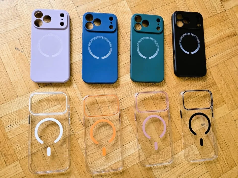 iPhone 17 Pro Max Case Transparent Hard Case - Black image indicator(4)