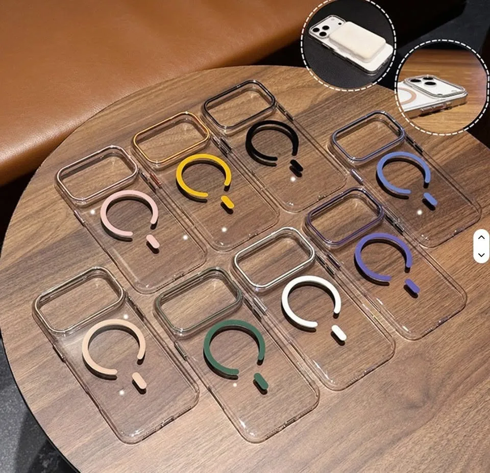 iPhone 17 Pro Max Case Transparent Hard Case - Black image indicator(5)