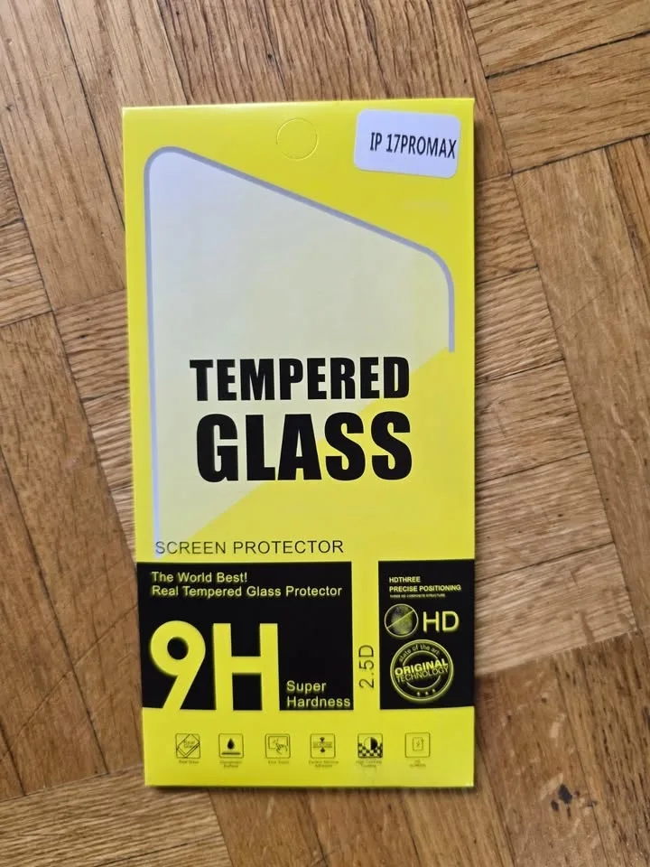 iPhone 17 Pro Max Case Transparent Hard Case - Black image indicator(7)