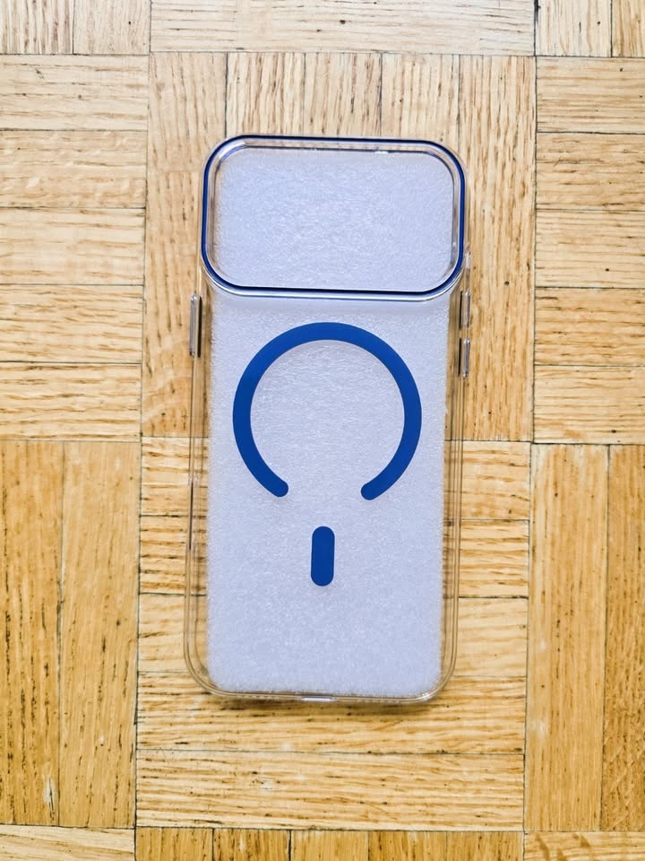 iPhone 17 Pro Max Case Transparent  Hard Case- Blue - photo 2