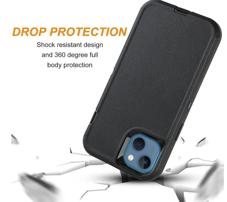 iPhone 14 Case Heavy Duty Drop-Proof Shockproof image indicator(6)