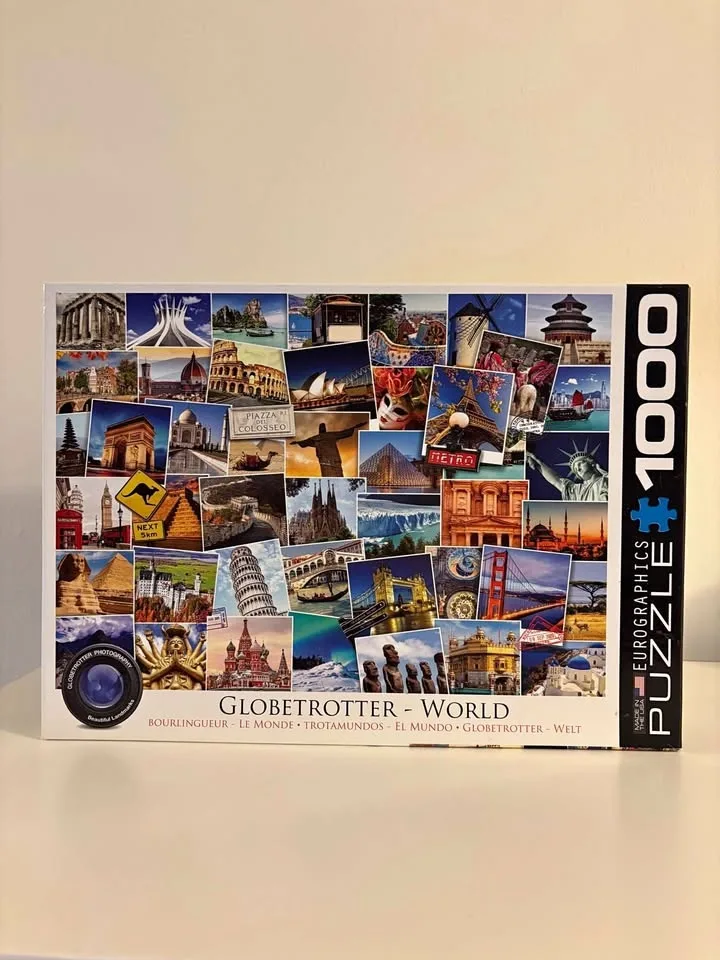 Globetrotter – World Jigsaw Puzzle 1000 Pieces