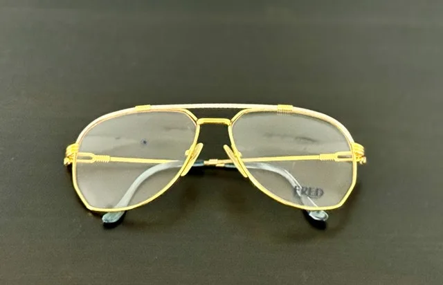 Iconic Fred America Cup 10 Gold/Silver Glasses 60-16-140