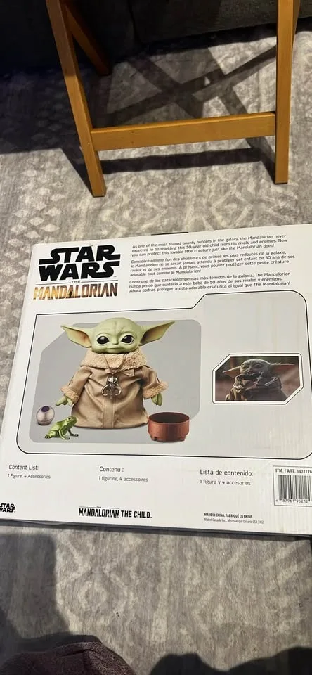 Star Wars The Mandalorian Grogu Figure image indicator(2)