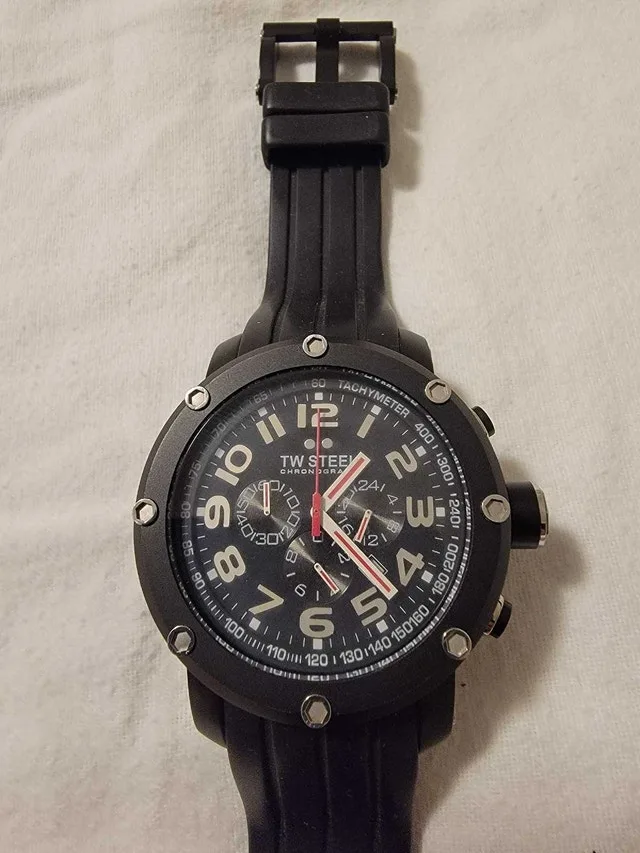 TW Steel Grandeur Tech Chronograph Watch TW135. Like New image indicator(3)