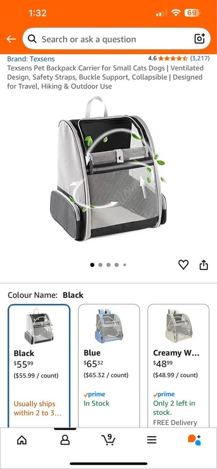 Pet Backpack Carrier - photo 2