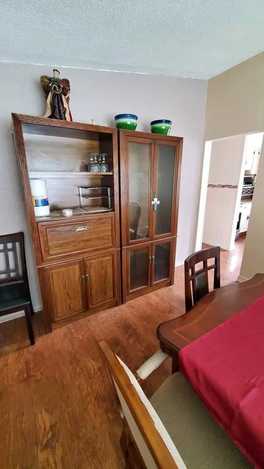 Solid Wood Hutch / Cabinet – Storage + Display