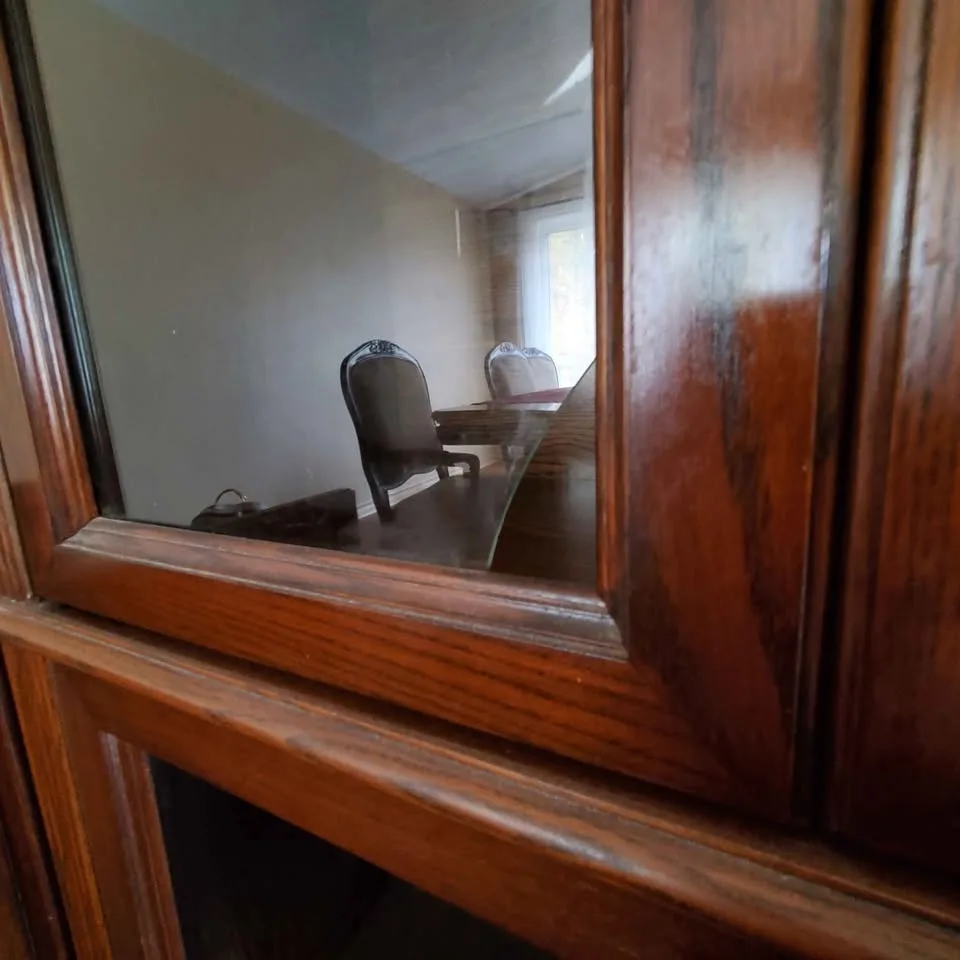 Solid Wood Hutch / Cabinet – Storage + Display image indicator(6)