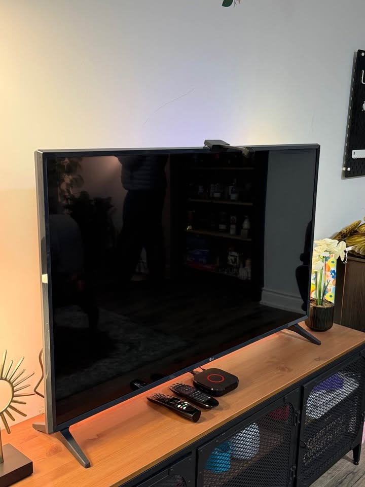 LG smart TV with Ikea industrial cabinet - photo 5