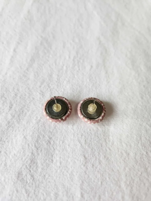 Polka dot button earrings image indicator(3)