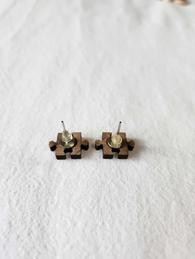 Puzzle Piece Earrings image indicator(3)