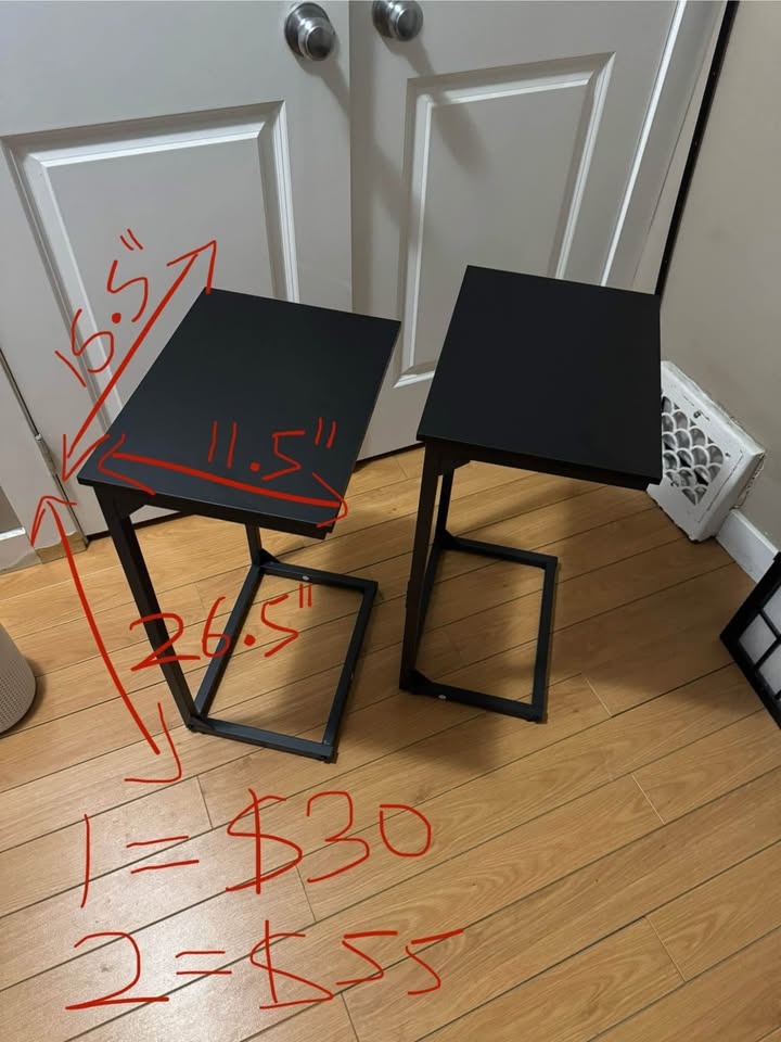 Side table $30 each or 2 for $55 - photo 2