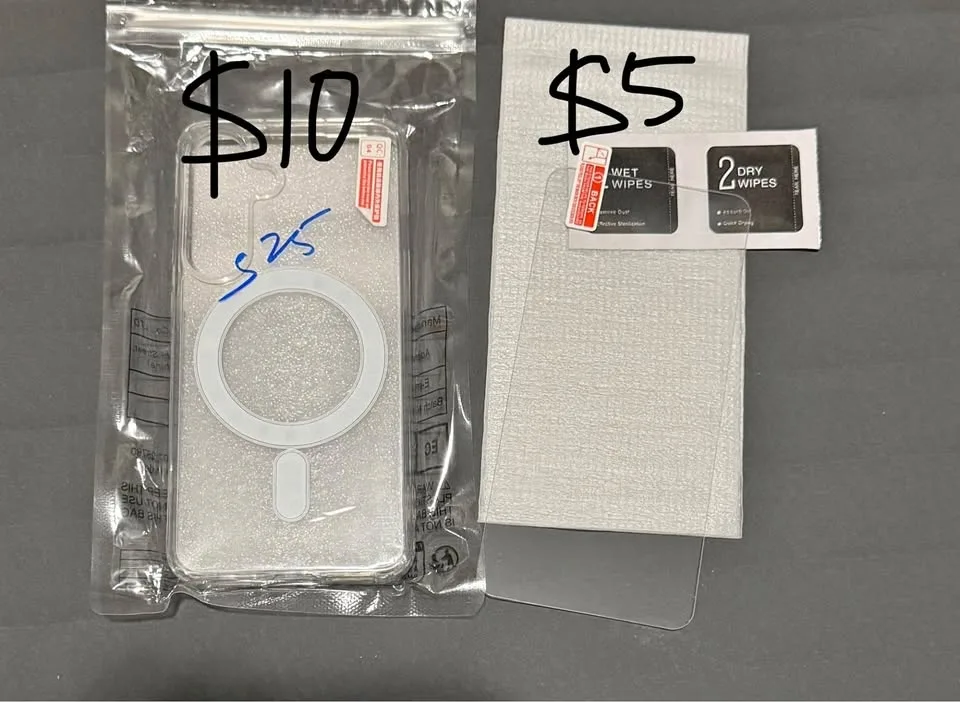 S25 Samsung Galaxy Case and Tempered glass *NEW*