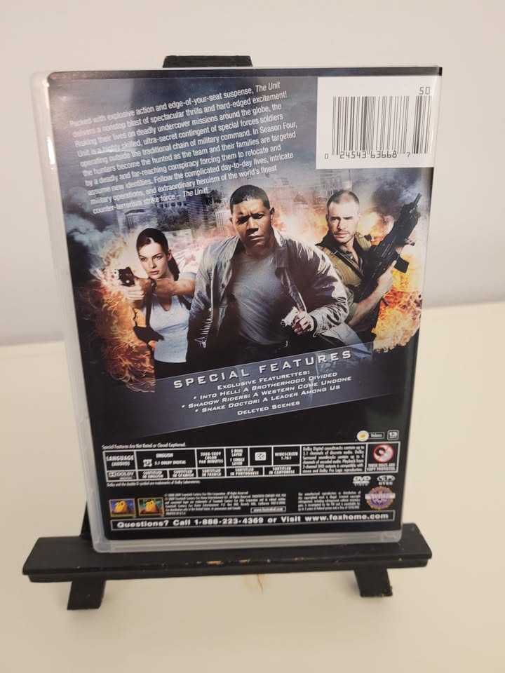 The Unit Seasons 2, 3, and 4 on DVD ($25 for all 3 DVD's)