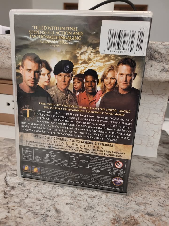 The Unit Seasons 2, 3, and 4 on DVD ($25 for all 3 DVD's) - photo 5