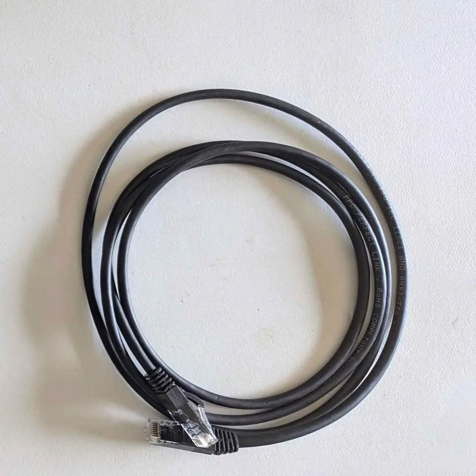 CAT 6e RJ Coaxial Cable – Black – 5.5 ft thumbnail