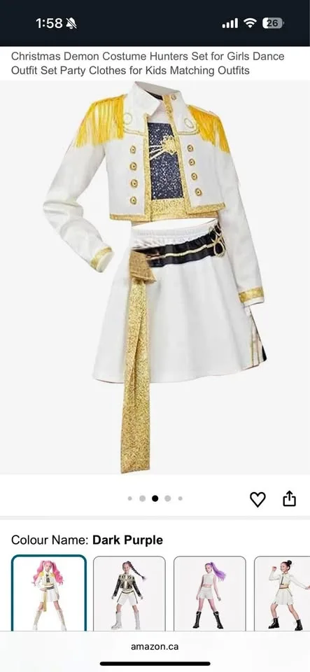 Kpop demon hunter Mira outfit