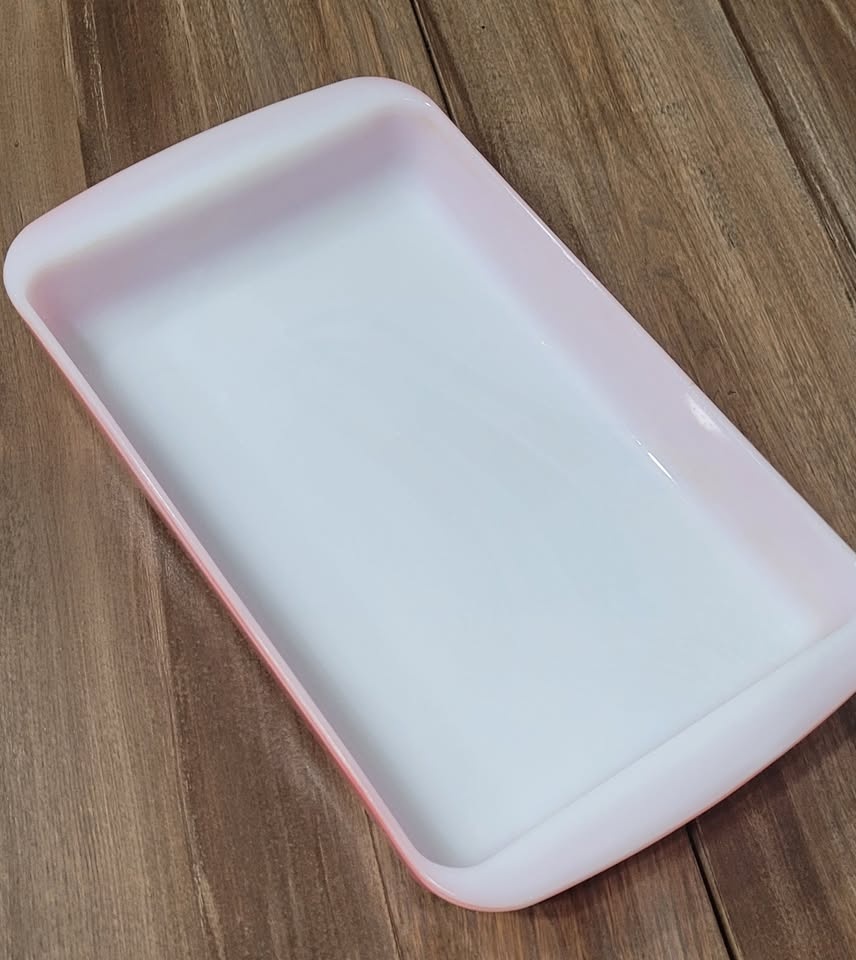 Rare Pyrex Flamingo Pink 2 quart Baking Dish 232 - photo 5