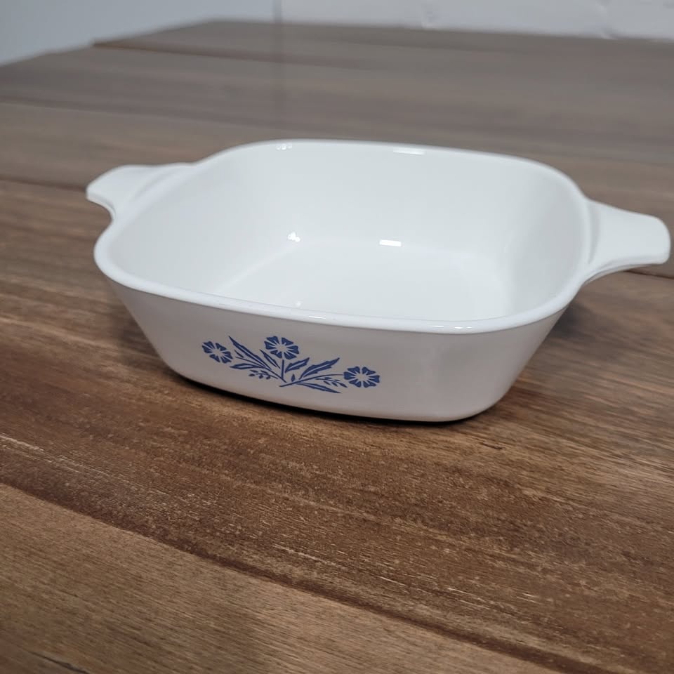 Vintage Corning Ware Petite Pan Blue Cornflower - photo 2