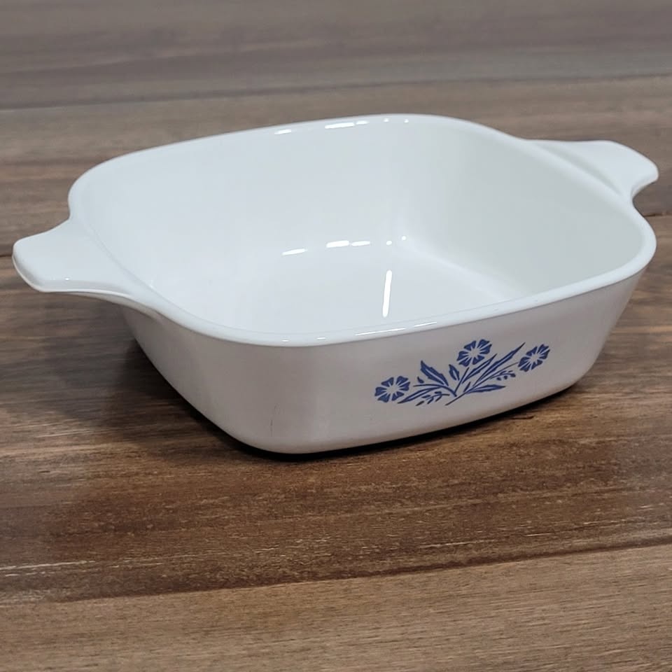 Vintage Corning Ware Petite Pan Blue Cornflower - photo 4