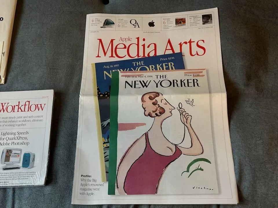 Apple and NeXT Related Ads and Print Media image indicator(2)