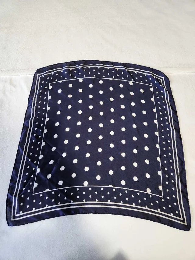 Polka Dot Hair Scarf