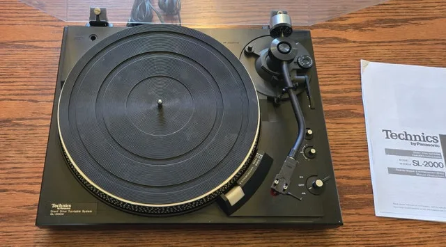 Technics SL-2000 Turntable w/ Ortofon 2M Red Cartridge