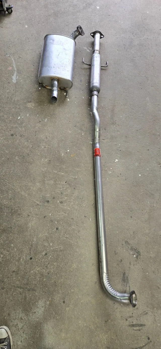 Exhaust Muffler and Resonator Midpipe for Toyota Camry