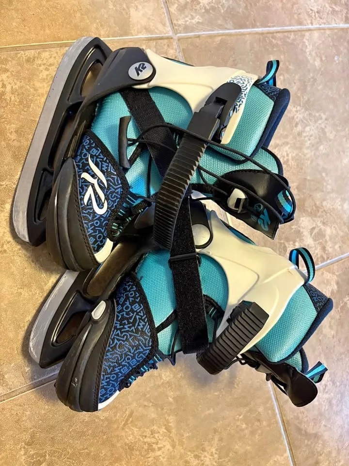 K2 adjustable ice skates 11-2