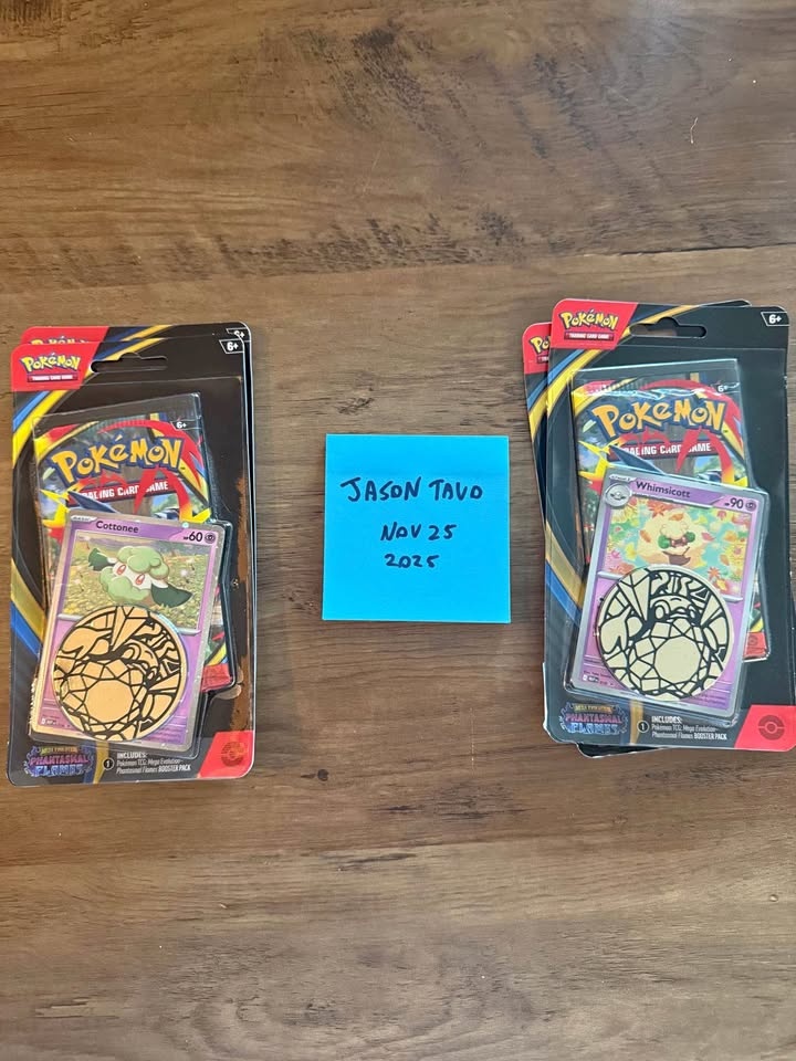 Phantasmal Blister Pack - Cottonee and Whimsicott