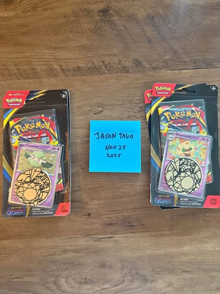 Phantasmal Blister Pack - Cottonee and Whimsicott