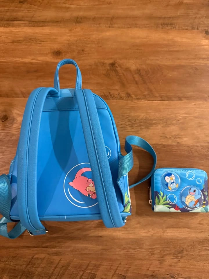 Loungefly Water Type Mini Backpack & Wallet Set - photo 2