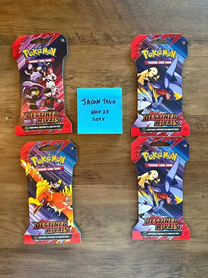 Destined Rivals - Sleeved Booster Packs