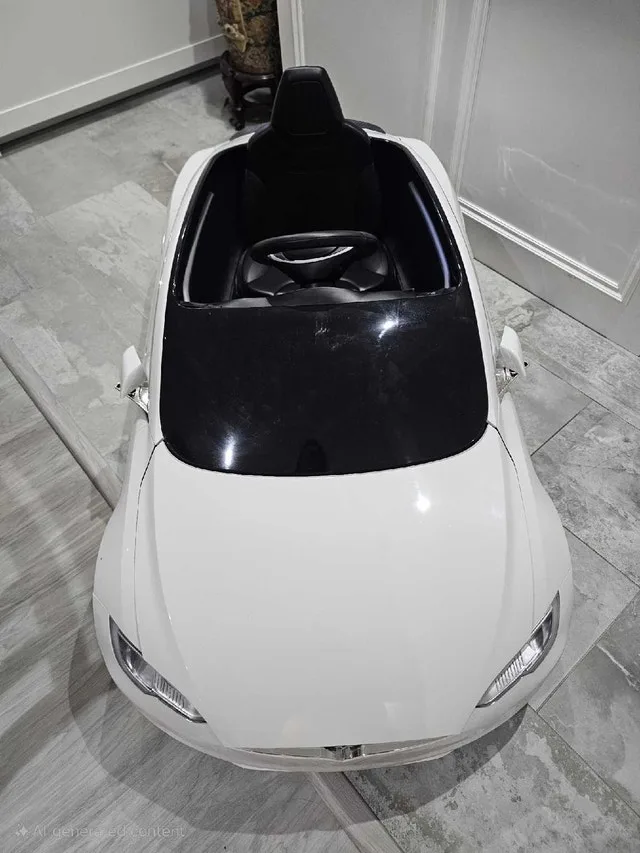 Tesla Model S for Kids Ride-On Electric Car